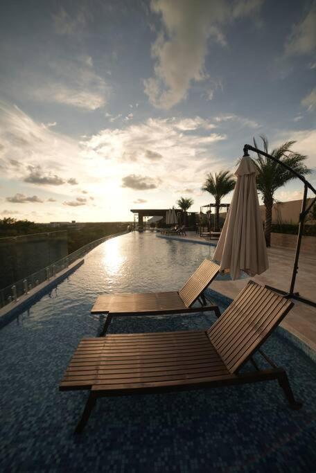 Apartamento Noah Luxury Loft In Downtown Tulum Exterior foto