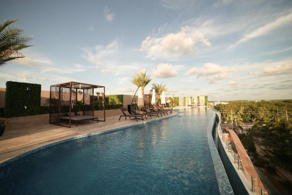Apartamento Noah Luxury Loft In Downtown Tulum Exterior foto